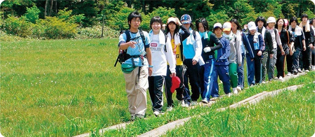 教育旅行の様子